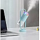 Mini umidificator 200 ml creativ cu LED si proiectie rotativa 360 Mini umidificator 200 ml creativ cu LED si proiectie rotativa 360