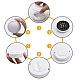 Set 3 Lumini pentru dulap Rotunde cu 5 moduri de iluminare si Telecomanda Set 3 Lumini pentru dulap Rotunde cu 5 moduri de iluminare si Telecomanda