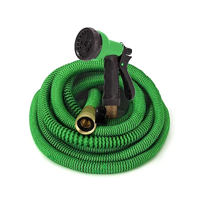 Furtun extensibil PROFESIONAL 37M de gradina Verde