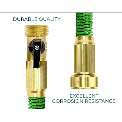 Furtun extensibil PROFESIONAL 37M de gradina Verde