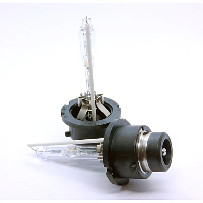 Set 2 becuri Xenon D2S White auto pentru far suport metalic 35W 6000K Set 2 becuri Xenon D2S White auto pentru far suport metalic 35W 6000K