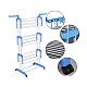UB Uscator Vertical pentru Rufe Haine Mobil si Pliabil pentru Spatii Mici 173X78X50 cm