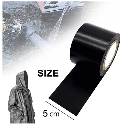 Banda Super Adeziva Reparatoare JIMATOR TAPE 2" x 5' Neagra Banda Super Adeziva Reparatoare JIMATOR TAPE 2" x 5' Neagra