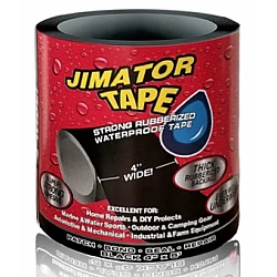 Banda Super Adeziva Reparatoare JIMATOR TAPE 2" x 5' Neagra