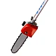 Adaptor tip Mini-Drujba, pentru motocoasa ROSU Adaptor tip Mini-Drujba, pentru motocoasa ROSU