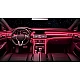 Kit Lumini Ambientale interior auto 6 in 1 RGB cu Aplicatie Kit Lumini Ambientale interior auto 6 in 1 RGB cu Aplicatie
