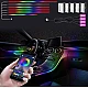 Kit Lumini Ambientale interior auto 6 in 1 RGB cu Aplicatie Kit Lumini Ambientale interior auto 6 in 1 RGB cu Aplicatie