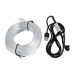 Fir RGB 2m lumina ambientala auto cu alimentare mufa USB 