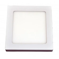 Aplica Patrata 12W Alba 18x4.2x18 cm  Aplica Patrata 12W Alba 18x4.2x18 cm