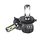 Set 2 becuri auto COB H4, 100W, lumina alb-rece, 12000 lumeni Set 2 becuri auto COB H4, 100W, lumina alb-rece, 12000 lumeni