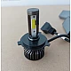 Set 2 becuri auto COB H4, 100W, lumina alb-rece, 12000 lumeni Set 2 becuri auto COB H4, 100W, lumina alb-rece, 12000 lumeni