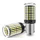 Set 2 Becuri LED Canbus 1156 Pozitie Galben BA15S P21W 144 LED-uri Set 2 Becuri LED Canbus 1156 Pozitie Galben BA15S P21W 144 LED-uri