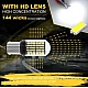 Set 2 Becuri LED Canbus 1156 Pozitie Galben BA15S P21W 144 LED-uri Set 2 Becuri LED Canbus 1156 Pozitie Galben BA15S P21W 144 LED-uri