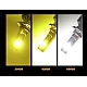 Set 2 Becuri Led H3 cu 3 Nuante De Culori (galben, alb, xenon) Set 2 Becuri Led H3 cu 3 Nuante De Culori (galben, alb, xenon)