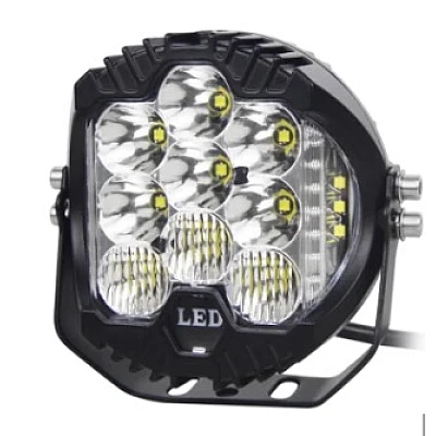 Proiector 7 inch LED pentru Ceata Circular Combo Beam Proiector 7 inch LED pentru Ceata Circular Combo Beam