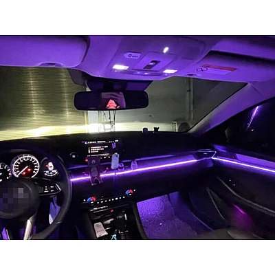 Set cu 18 lumini ambientale RGB Shymphony cu aplicatie bluetooth Set cu 18 lumini ambientale RGB Shymphony cu aplicatie bluetooth