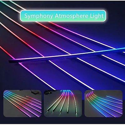 Set cu 18 lumini ambientale RGB Shymphony cu aplicatie bluetooth Set cu 18 lumini ambientale RGB Shymphony cu aplicatie bluetooth