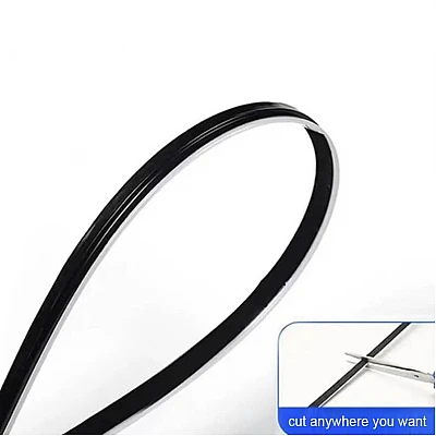 Set 2 benzi acrilice 110cm si 35cm, lumina ambientala auto RGB, alimentare USB Set 2 benzi acrilice 110cm si 35cm, lumina ambientala auto RGB, alimentare USB