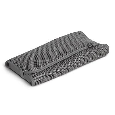 Scurgator de vase din microfibra, rezistent la apa, gri, 60 x 46 cm Scurgator de vase din microfibra, rezistent la apa, gri, 60 x 46 cm