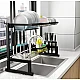 Organizator pentru uscat vasele reglabil 84 cm AM Organizator pentru uscat vasele reglabil 84 cm AM