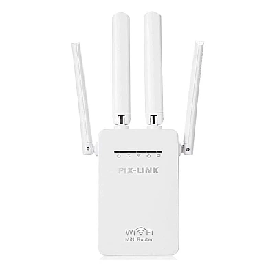 Amplificator Alb U7AC1200RE de semnal 4 antene wireless AX Amplificator Alb U7AC1200RE de semnal 4 antene wireless AX