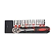 Set de Chei Tubulare 1/4" cu Clicket - 12 Bucati, din Crom si Vanadiu Set de Chei Tubulare 1/4" cu Clicket - 12 Bucati, din Crom si Vanadiu
