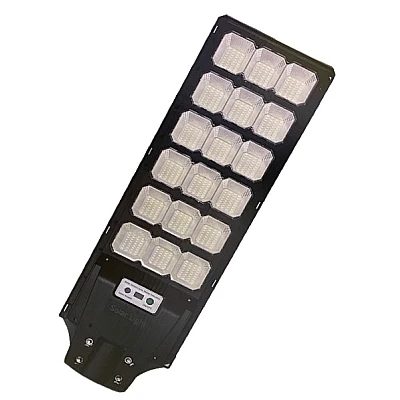 Lampa Stradala cu Panou Solar 18 Casete 540 LED Lampa Stradala cu Panou Solar 18 Casete 540 LED