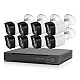 Kit 8 Camere Supraveghere Wifi S888 3MP 1080P Kit 8 Camere Supraveghere Wifi S888 3MP 1080P