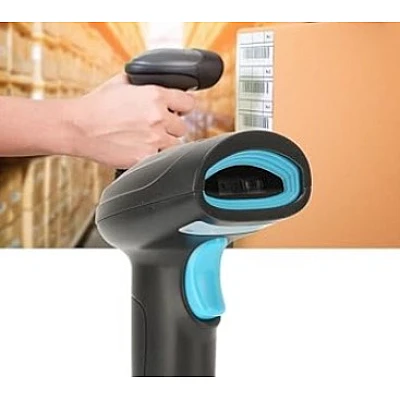 Scaner Coduri de Bare 1D 2D si QR Q-SM55B Negru-Albastru Scaner Coduri de Bare 1D 2D si QR Q-SM55B Negru-Albastru