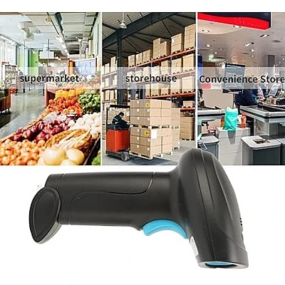 Scaner Coduri de Bare 1D 2D si QR Q-SM55B Negru-Albastru Scaner Coduri de Bare 1D 2D si QR Q-SM55B Negru-Albastru