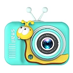 Camera pentru copii HD 1080P Melc Turcoaz