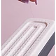 Perie cu Fire din Plastic Retractabila Autocuratare Gri Perie cu Fire din Plastic Retractabila Autocuratare Gri