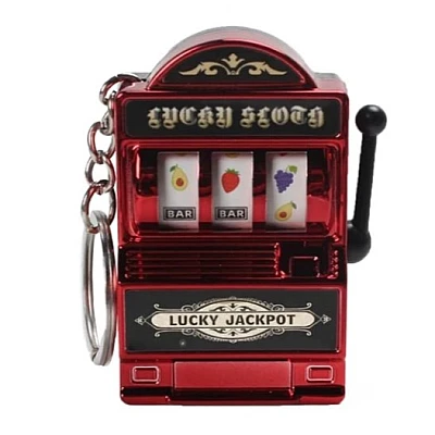 Breloc JackPot interactiv cu maneta Functionala 6 x 4 cm Breloc JackPot interactiv cu maneta Functionala 6 x 4 cm