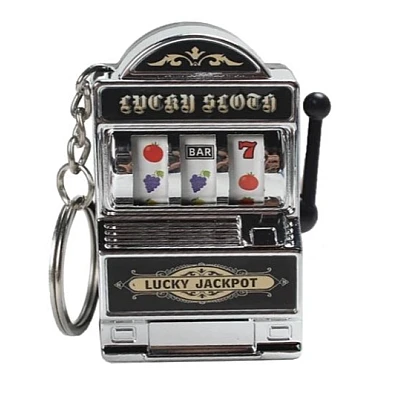 Breloc JackPot interactiv cu maneta Functionala 6 x 4 cm Breloc JackPot interactiv cu maneta Functionala 6 x 4 cm