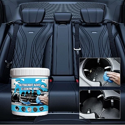 Gel de curatare auto tip puddy Albastru