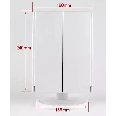 Oglinda AO 77901 reglabila cu LEDuri si Iluminare pentru Machiaj Oglinda AO 77901 reglabila cu LEDuri si Iluminare pentru Machiaj