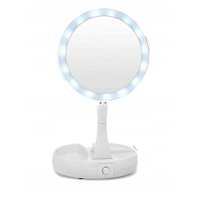 Oglinda Rotunda de machiaj AO 77900 pliabila cu LED Oglinda Rotunda de machiaj AO 77900 pliabila cu LED