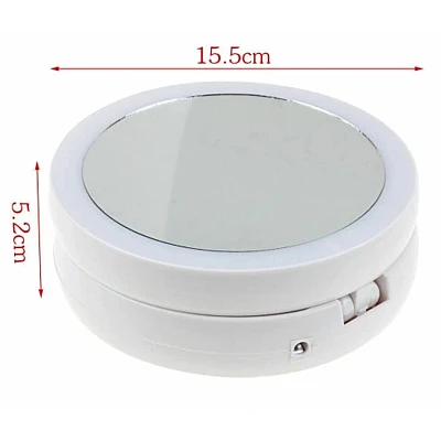 Oglinda Rotunda de machiaj AO 77900 pliabila cu LED Oglinda Rotunda de machiaj AO 77900 pliabila cu LED