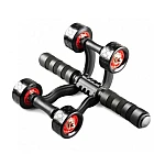 Aparat fitness cu 4 roti JS285 pentru abdomen si spate