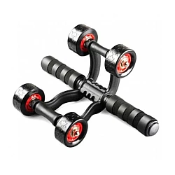 Aparat fitness cu 4 roti JS285 pentru abdomen si spate