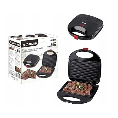 Sandwich Maker AO-78240 Plita electrica 750W Sandwich Maker AO-78240 Plita electrica 750W