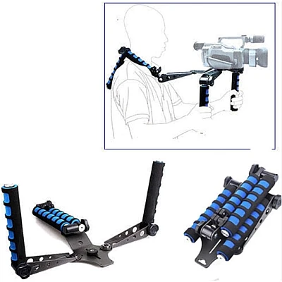 Trepied si Stabilizator pentru camera portabila Q-WD81 Trepied si Stabilizator pentru camera portabila Q-WD81