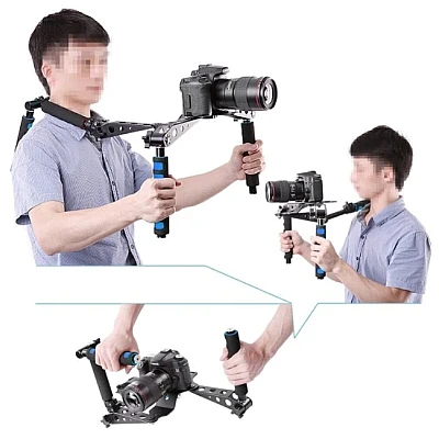 Trepied si Stabilizator pentru camera portabila Q-WD81 Trepied si Stabilizator pentru camera portabila Q-WD81