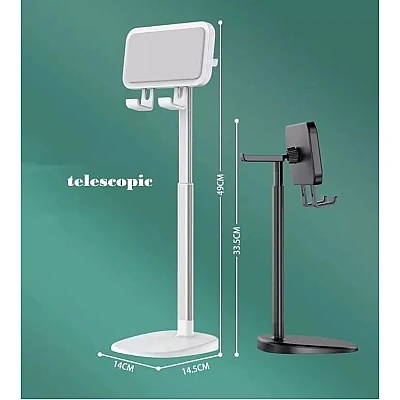 Suport Reglabil pentru Telefon/Tableta de birou cu suport pentru Casti Q-ZJ201 Suport Reglabil pentru Telefon/Tableta de birou cu suport pentru Casti Q-ZJ201