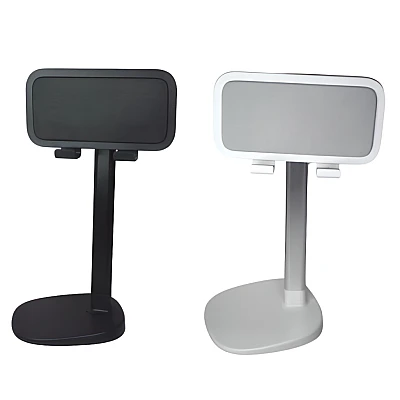 Suport Reglabil pentru Telefon/Tableta de birou cu suport pentru Casti Q-ZJ201 Suport Reglabil pentru Telefon/Tableta de birou cu suport pentru Casti Q-ZJ201