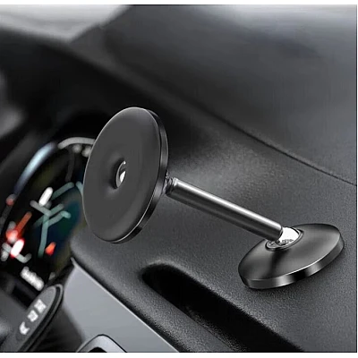 Suport Auto de Telefon Metalic cu Prindere Magnetica si Fixare cu Adeziv Suport Auto de Telefon Metalic cu Prindere Magnetica si Fixare cu Adeziv