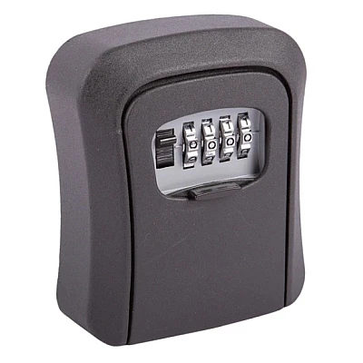 Seif Mic KS405 pentru chei cu Combinatie si Montaj pe perete Negru Seif Mic KS405 pentru chei cu Combinatie si Montaj pe perete Negru
