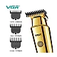 Aparat de tuns VGR-947 Auriu cu 4 atasamente Aparat de tuns VGR-947 Auriu cu 4 atasamente