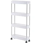 Organizator tip carucior multifuncional cu 4 rafturi Alb MD