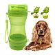 Sticla cu 3 in 1 pentru animale, Mancare si Apa, Plastic Sticla cu 3 in 1 pentru animale, Mancare si Apa, Plastic
